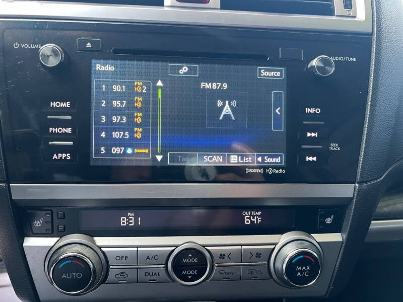 2016 Subaru Outback 2.5i Limited