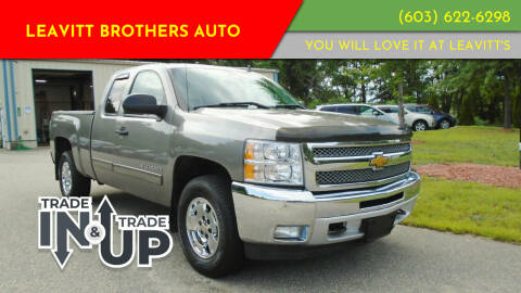 2013 Chevrolet Silverado 1500 for sale at Leavitt Brothers Auto in Hooksett NH