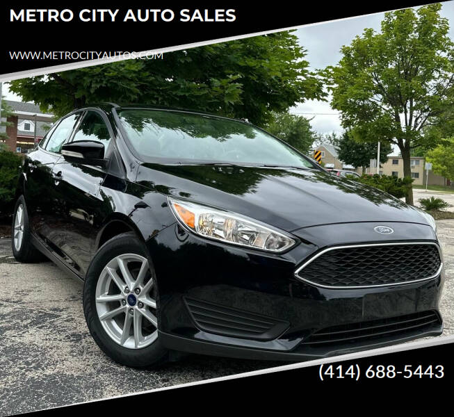 2018 Ford Focus for sale at METRO CITY AUTO SALES in Milwaukee WI