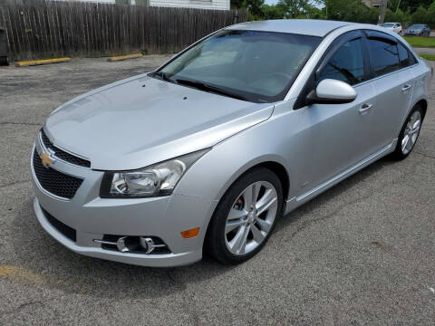 2013 Chevrolet Cruze for sale at D -N- J Auto Sales Inc. in Fort Wayne IN