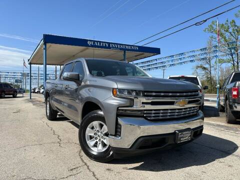 2020 Chevrolet Silverado 1500 for sale at Quality Investments in Tyler TX