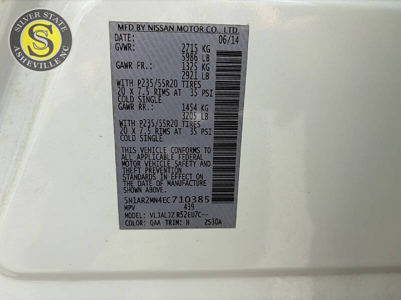2014 Nissan Pathfinder