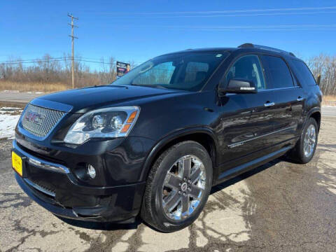 2012 GMC Acadia for sale at Sunshine Auto Sales in Menasha WI