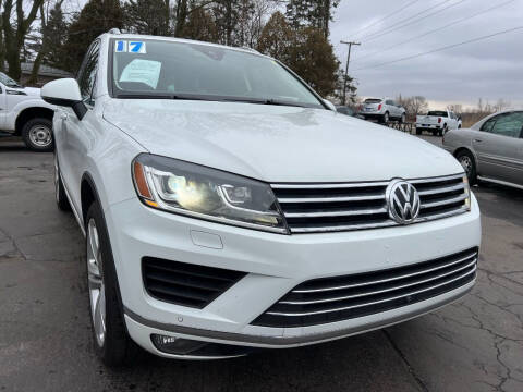 2017 Volkswagen Touareg for sale at GREAT DEALS ON WHEELS in Michigan City IN