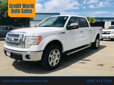 2011 Ford F-150 for sale at Credit World Auto Sales in Fresno CA