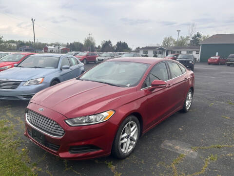 2016 Ford Fusion for sale at Pine Auto Sales in Paw Paw MI