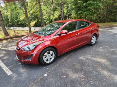 2014 Hyundai Elantra for sale at WIGGLES AUTO SALES INC in Mableton GA