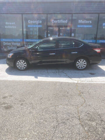 2013 Nissan Sentra for sale at Georgia Certified Motors in Stockbridge GA