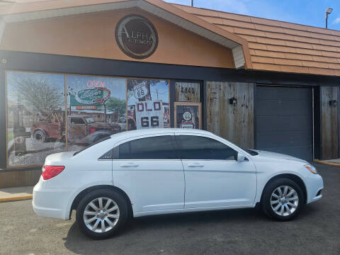 2013 Chrysler 200 for sale at Alpha Automotive in Billings MT