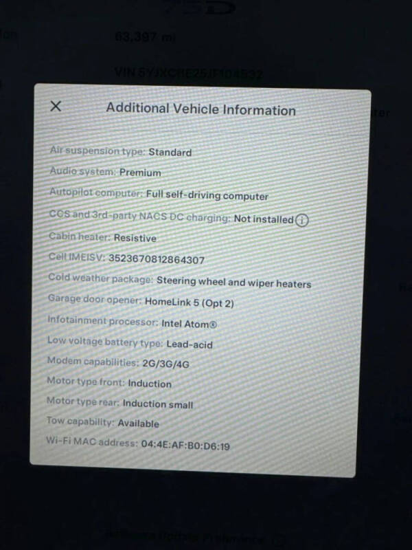 2018 Tesla Model X 75D