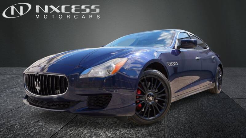 2015 Maserati Quattroporte for sale at NXCESS MOTORCARS in Houston TX