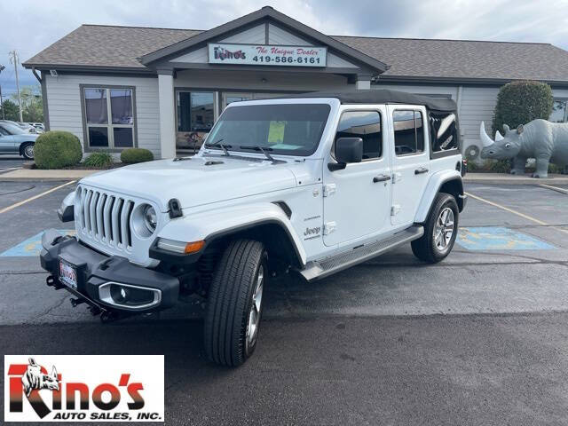 2018 Jeep Wrangler Unlimited for sale at Rino's Auto Sales in Celina OH