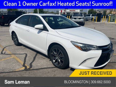 2016 Toyota Camry for sale at Sam Leman CDJR Bloomington in Bloomington IL