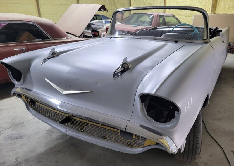 1957 Chevrolet Bel Air for sale at Custom Rods and Muscle in Celina OH
