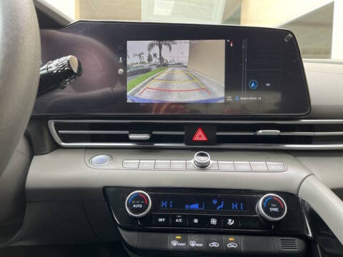 2024 Hyundai Elantra Hybrid Blue