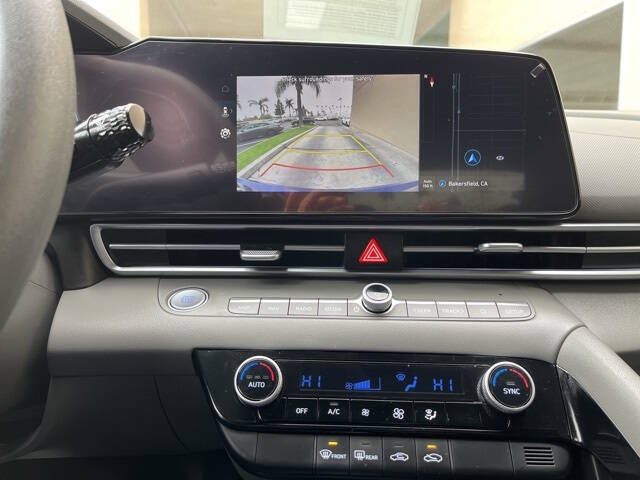 2024 Hyundai Elantra Hybrid Blue