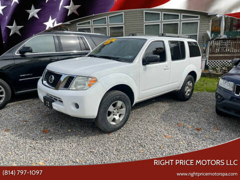 2011 Nissan Pathfinder for sale at Right Price Motors LLC in Cranberry Twp PA