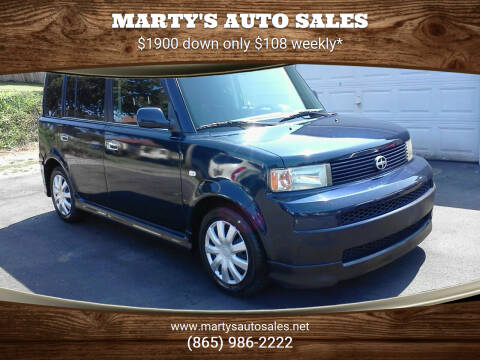 2006 Scion xB for sale at Marty's Auto Sales in Lenoir City TN