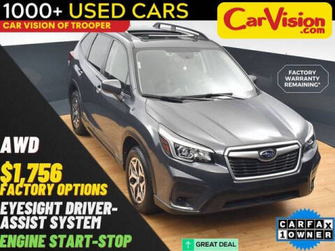 2020 Subaru Forester for sale at Car Vision of Trooper in Norristown PA