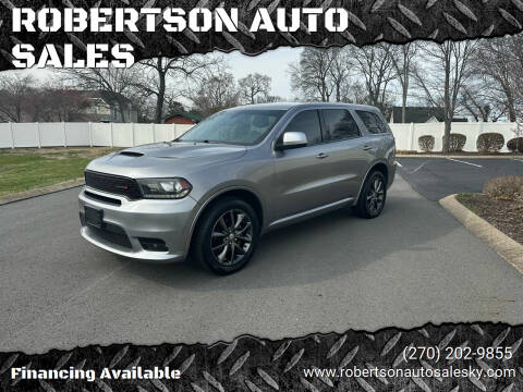 2018 Dodge Durango for sale at ROBERTSON AUTO SALES in Bowling Green KY