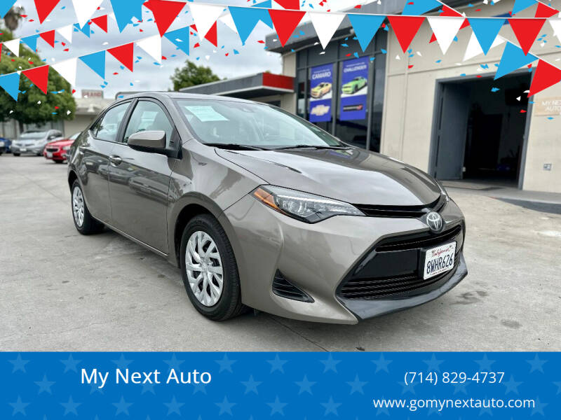 2019 Toyota Corolla for sale at My Next Auto in Anaheim CA