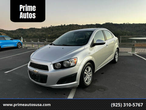 2014 Chevrolet Sonic for sale at Prime Autos in Lafayette CA