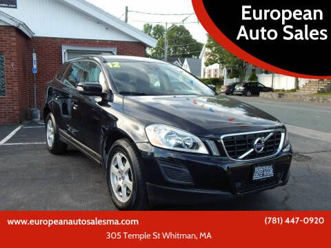 2012 Volvo XC60 for sale at European Auto Sales in Whitman MA