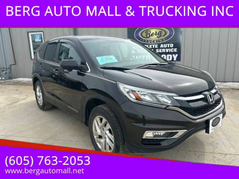 2016 Honda CR-V for sale at BERG AUTO MALL & TRUCKING INC in Beresford SD