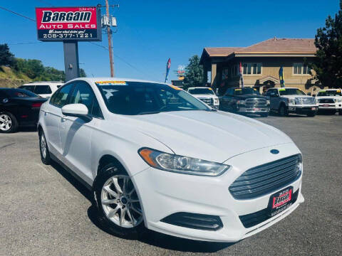 2015 Ford Fusion for sale at Bargain Auto Sales LLC in Garden City ID
