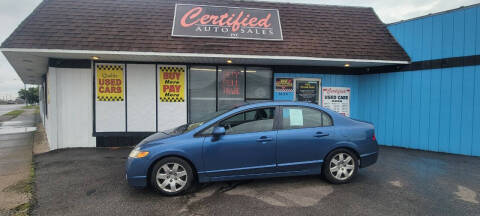 2010 Honda Civic for sale at Certified Auto Sales, Inc in Lorain OH