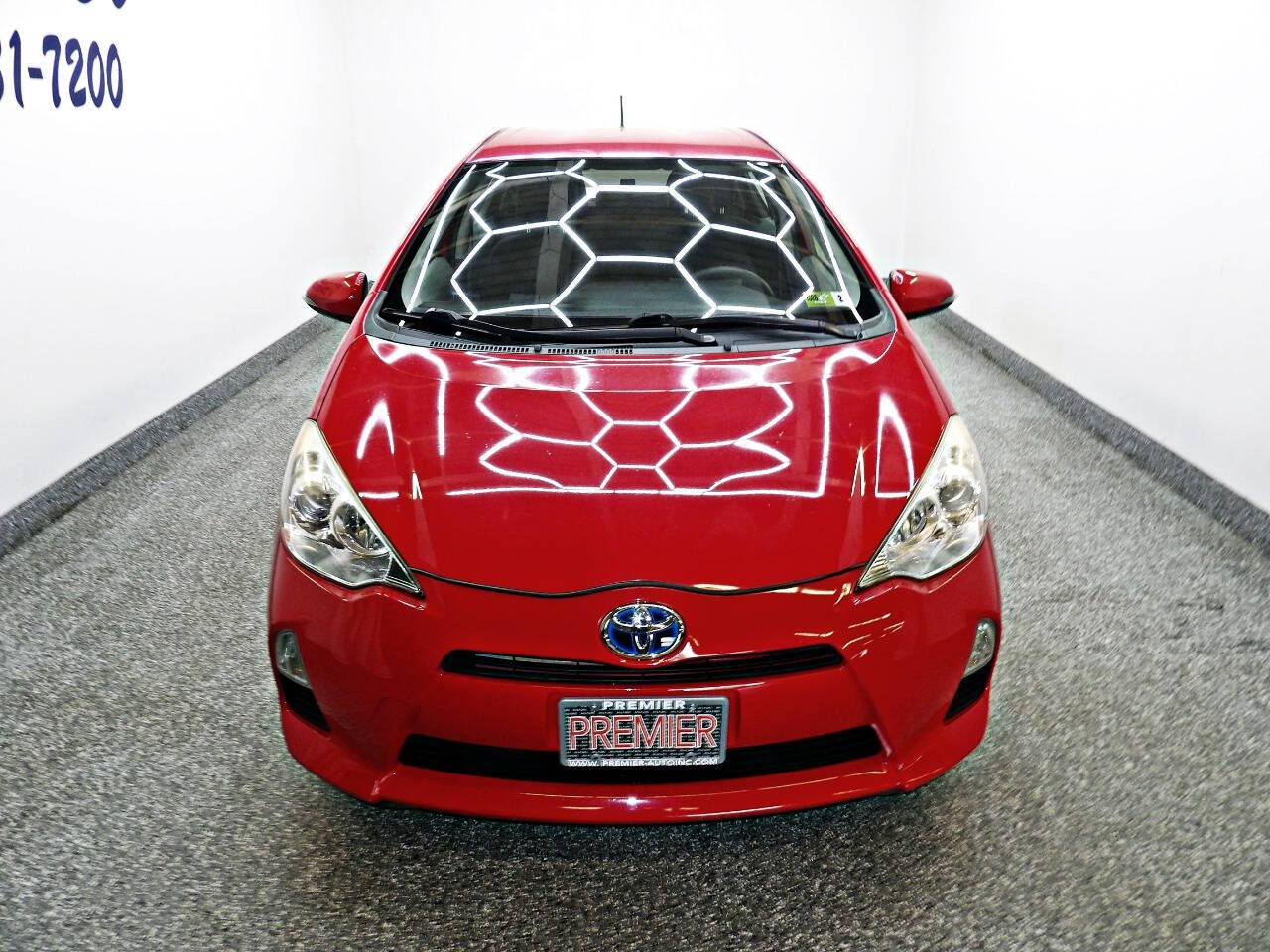 Red 2014 Toyota Prius c Two Two 4dr Hatchback 2