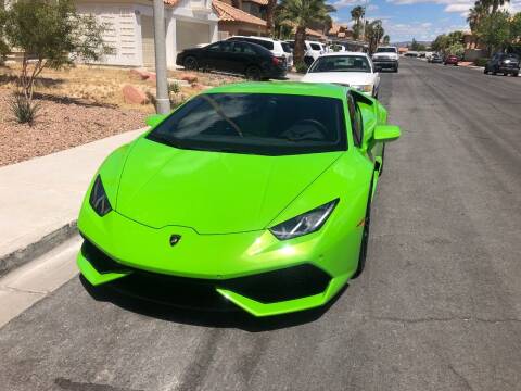 2015 Lamborghini Huracan for sale at Trust Auto Sale in Las Vegas NV