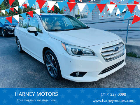 2015 Subaru Legacy for sale at HARNEY MOTORS in Gettysburg PA