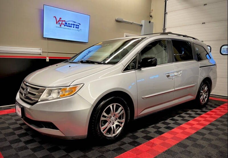 2012 Honda Odyssey for sale at V & F Auto Sales in Agawam MA