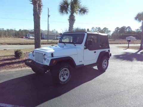1997 Jeep Wrangler for sale at First Choice Auto Inc in Little River SC