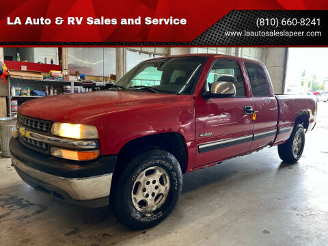 1999 Chevrolet Silverado 1500 for sale at LA Auto & RV Sales and Service in Lapeer MI
