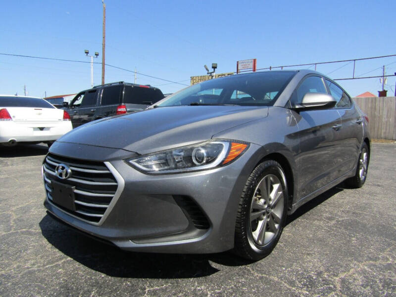 2018 Hyundai Elantra for sale at AJA AUTO SALES INC in South Houston TX