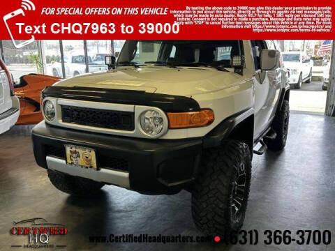 2014 Toyota FJ Cruiser for sale at CERTIFIED HEADQUARTERS in Saint James NY