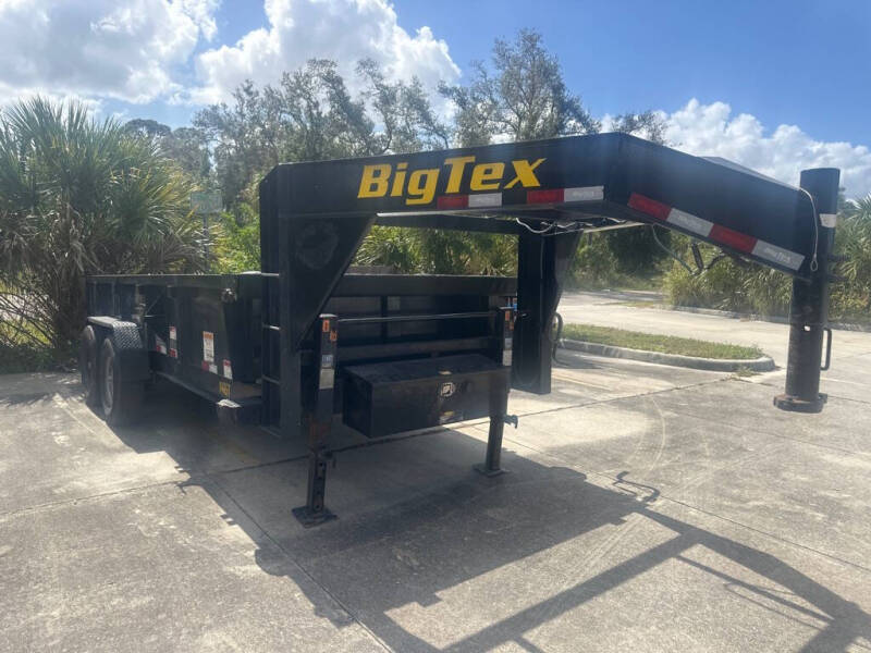 2022 Big Tex Trailer GOOSENECK DUMP for sale at SouthWest Florida Trailer Factory in Port Charlotte FL