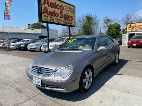 2004 Mercedes-Benz CLK for sale at AUTCO AUTO SALES in Fresno CA