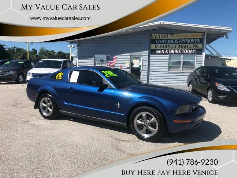 2006 Ford Mustang for sale at My Value Car Sales - Upcoming Cars in Venice FL