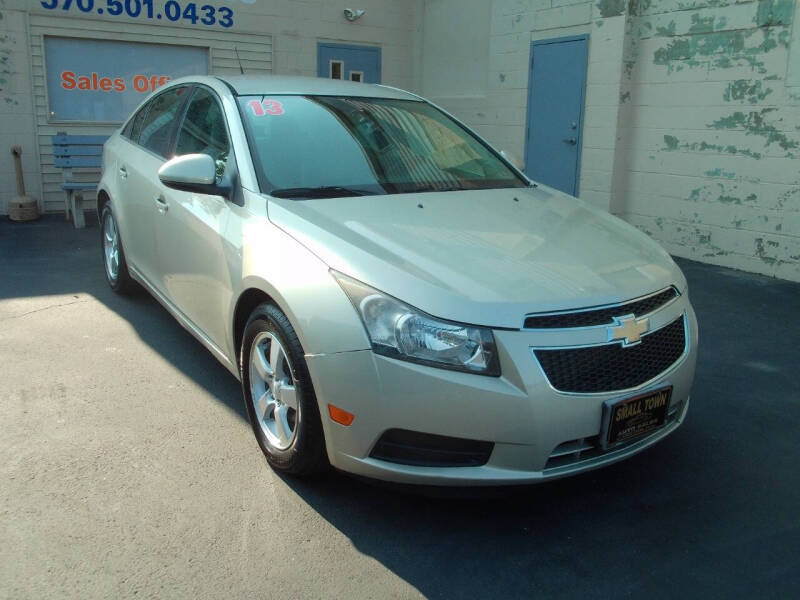 2013 Chevrolet Cruze for sale at Small Town Auto Sales Inc. in Hazleton PA