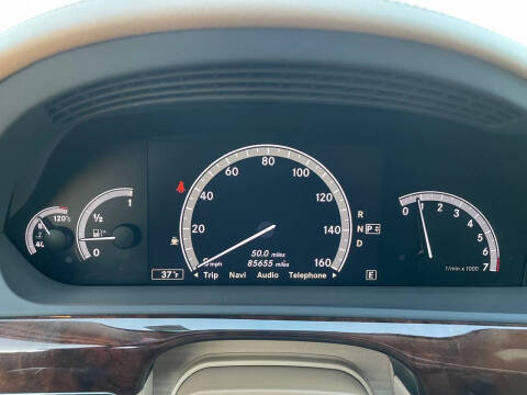 2013 Mercedes-Benz S-Class S 550 4MATIC