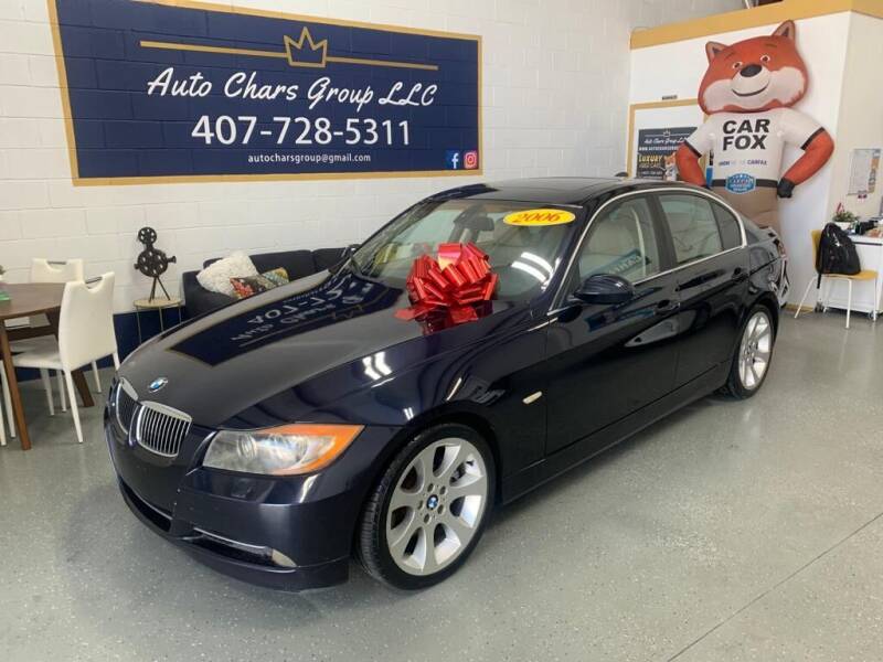 2006 BMW 3 Series for sale at Auto Chars Group LLC in Orlando FL