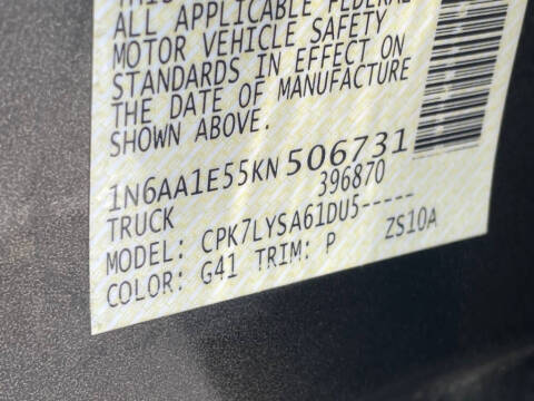 2019 Nissan Titan SV