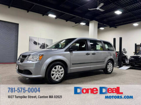 2016 Dodge Grand Caravan for sale at DONE DEAL MOTORS in Canton MA