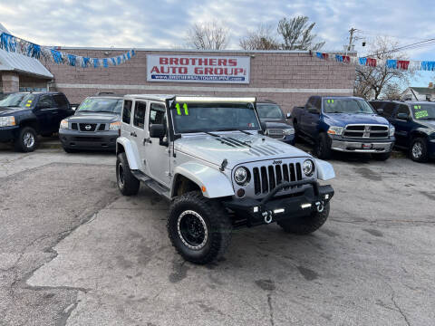 2011 Jeep Wrangler Unlimited for sale at Brothers Auto Group in Youngstown OH