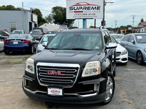 2016 GMC Terrain for sale at Supreme Auto Sales in Chesapeake VA