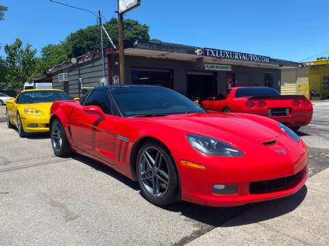 2013 Chevrolet Corvette for sale at Texas Luxury Auto in Houston TX