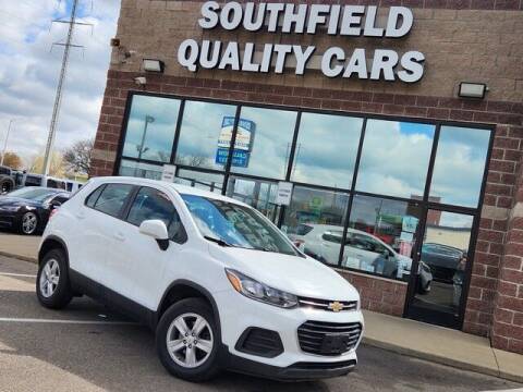 2017 Chevrolet Trax for sale at SOUTHFIELD QUALITY CARS in Detroit MI